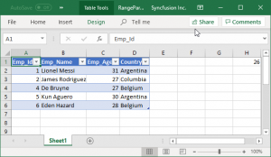 How to Export Data from SQL Server to Excel Table in C# | Syncfusion Blogs