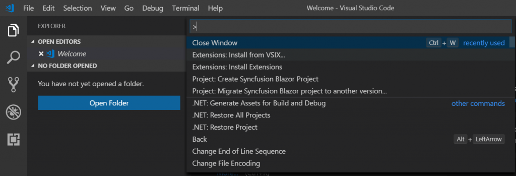 Syncfusion Blazor Extension Now Available For Visual Studio Code Syncfusion Blogs