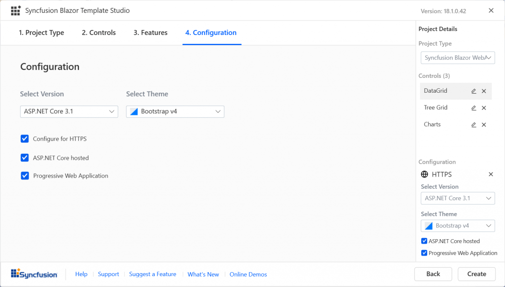 Easily Create Blazor Projects Using Syncfusion Blazor Template Studio ...
