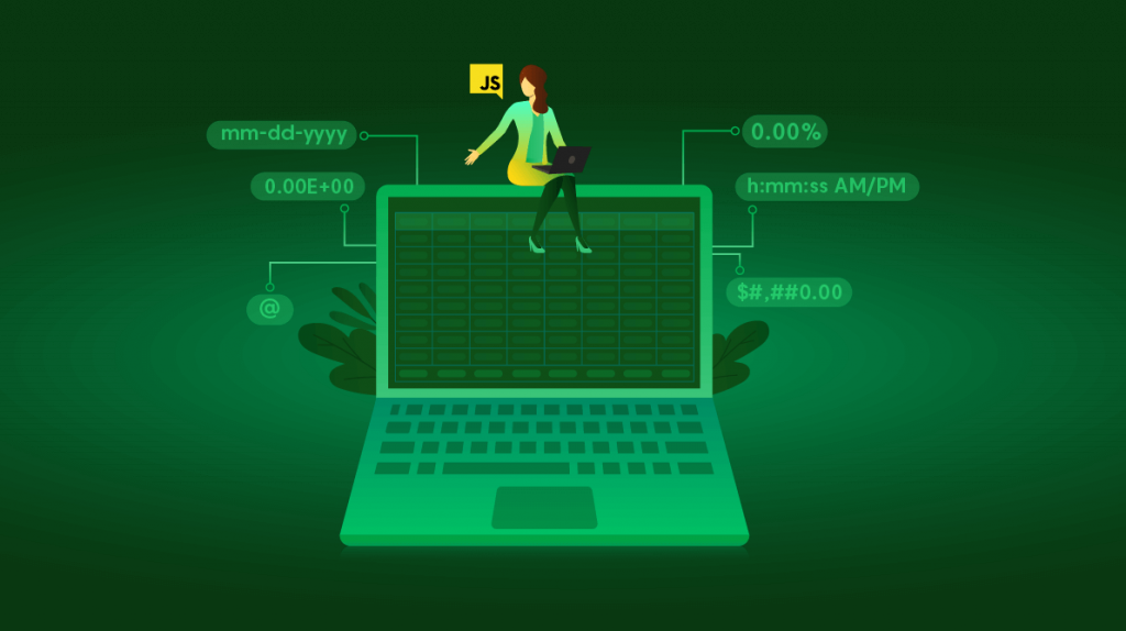 Formatting the Essential JavaScript Spreadsheet: Number Formatting