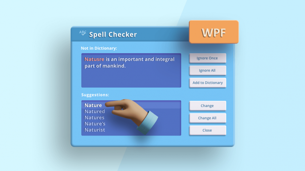 Prevent Spelling Mistakes in Your WPF Applications