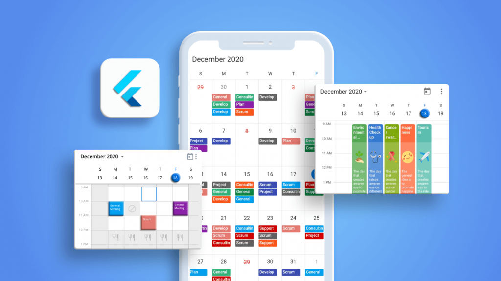 What’s New in 2020 Volume 4: Flutter Event Calendar