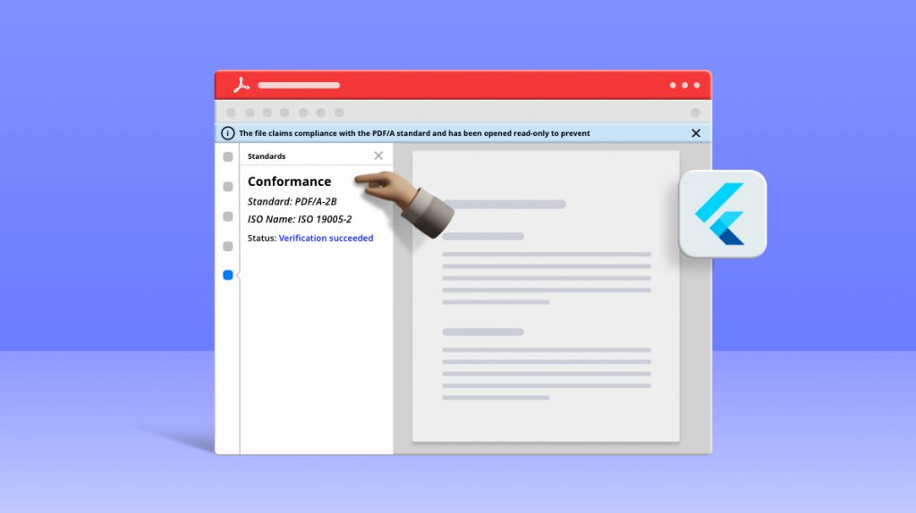 How to Create PDF/A Standard Files in Flutter