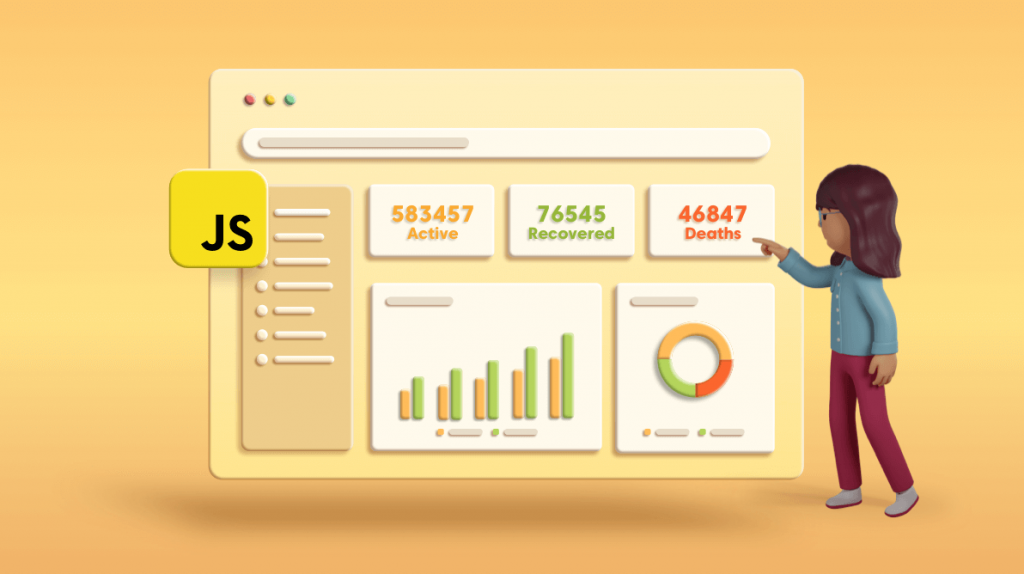 How to Design an Interactive Dashboard for COVID-19 Updates in JavaScript