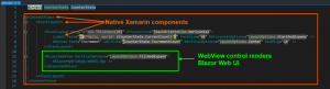 blazor bindings mobile syncfusion exploring