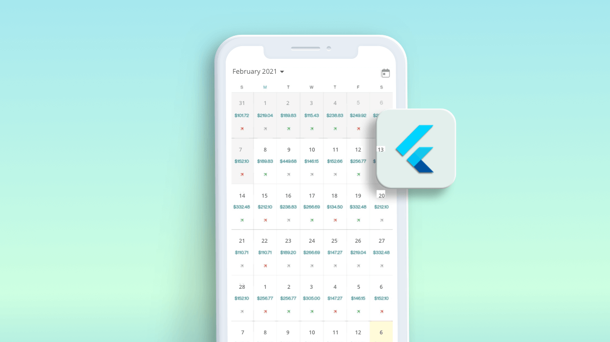 How to Design an Airfare Calendar to Display the Lowest Fares in Flutter