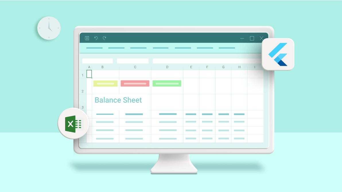 How to Create a Balance Sheet Using Flutter Excel Library