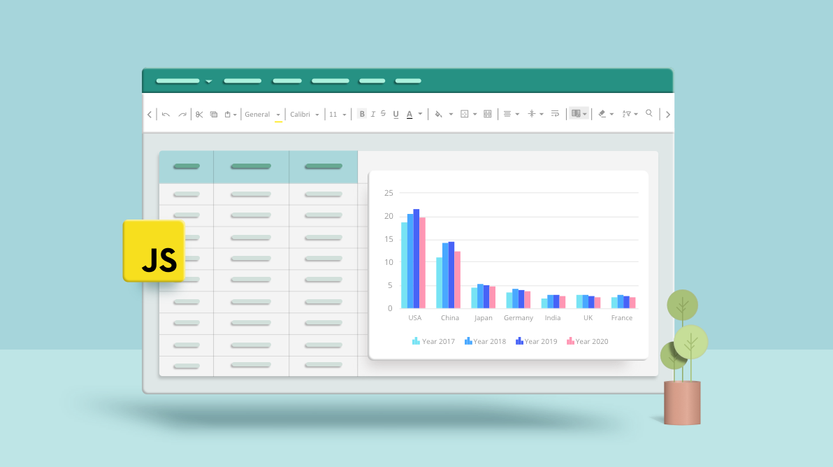 JavaScript Spreadsheet-Chart Feature An Overview