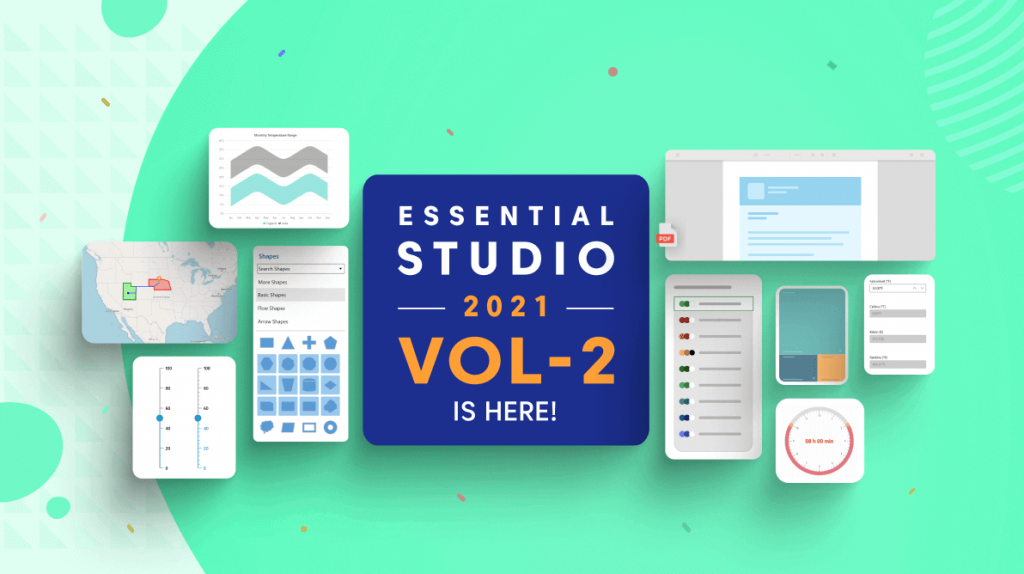 Syncfusion Essential Studio® 2021 Volume 2 Is Here!