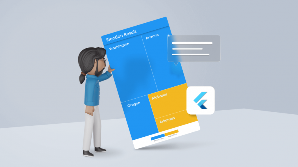 Visualize Election Results Using the Flutter Treemap Widget