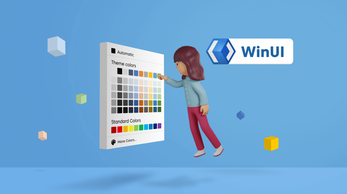 Pick Colors Like a Boss Using Syncfusion Color Controls in WinUI