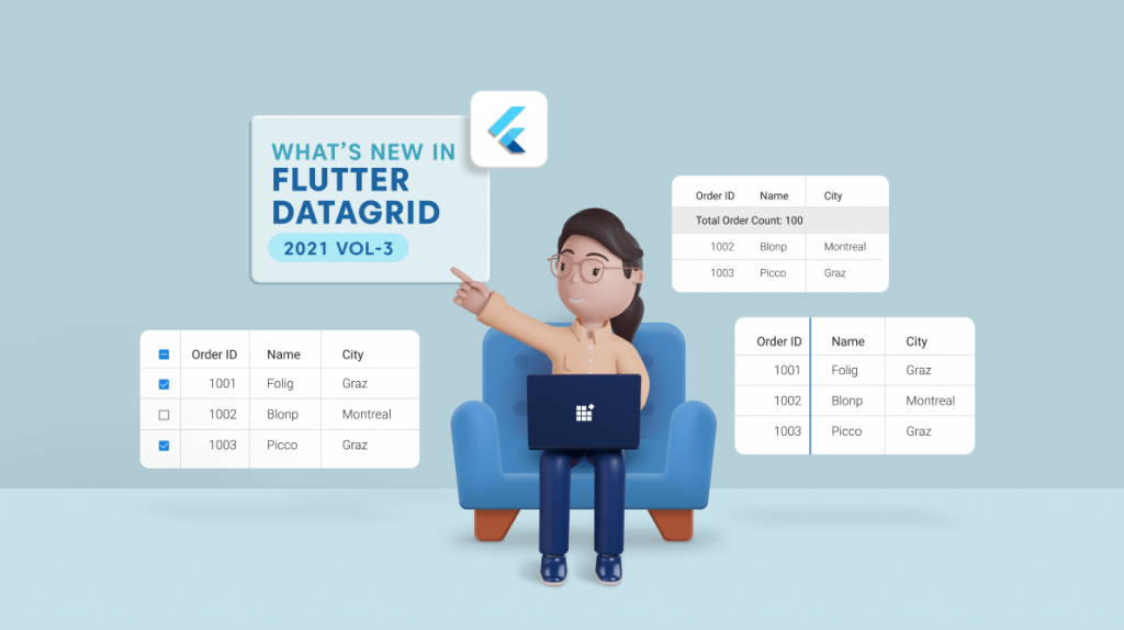 What’s New in 2021 Volume 3: Flutter DataGrid