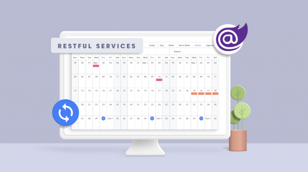 Easily Synchronize Blazor Resource Scheduler with RESTful Services