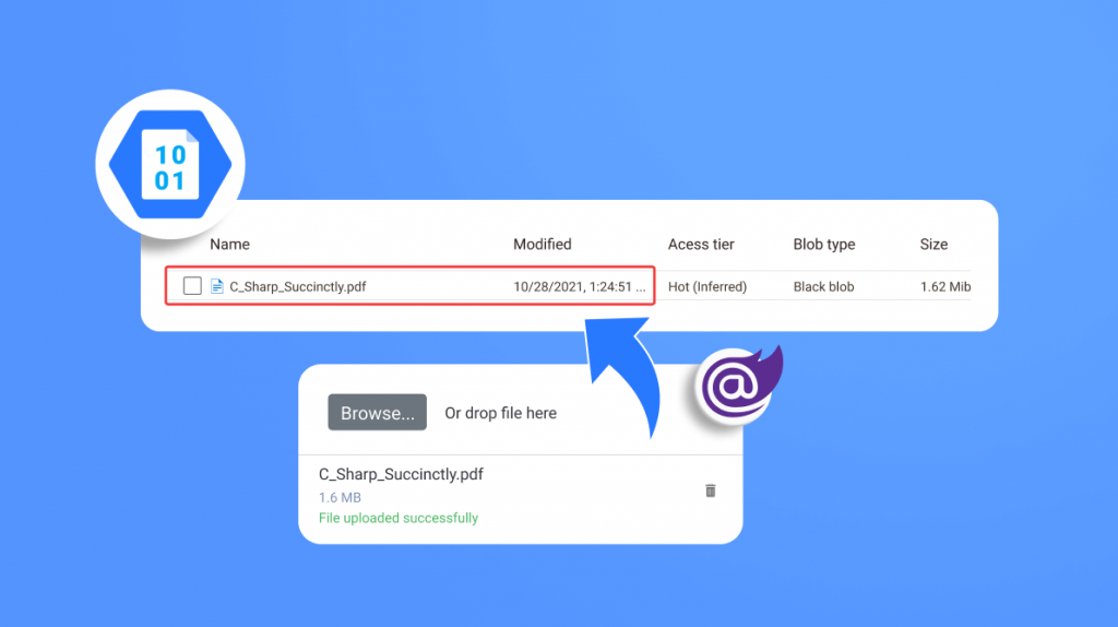 Simple Steps to Upload Files to Azure Blob Storage in Blazor App