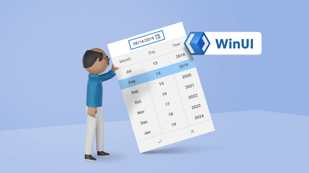 WinUI 3 Date Picker Control: A Perfect Tool for Date Selection