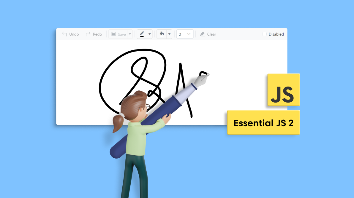 Introducing JavaScript Signature Pad in Essential JS2