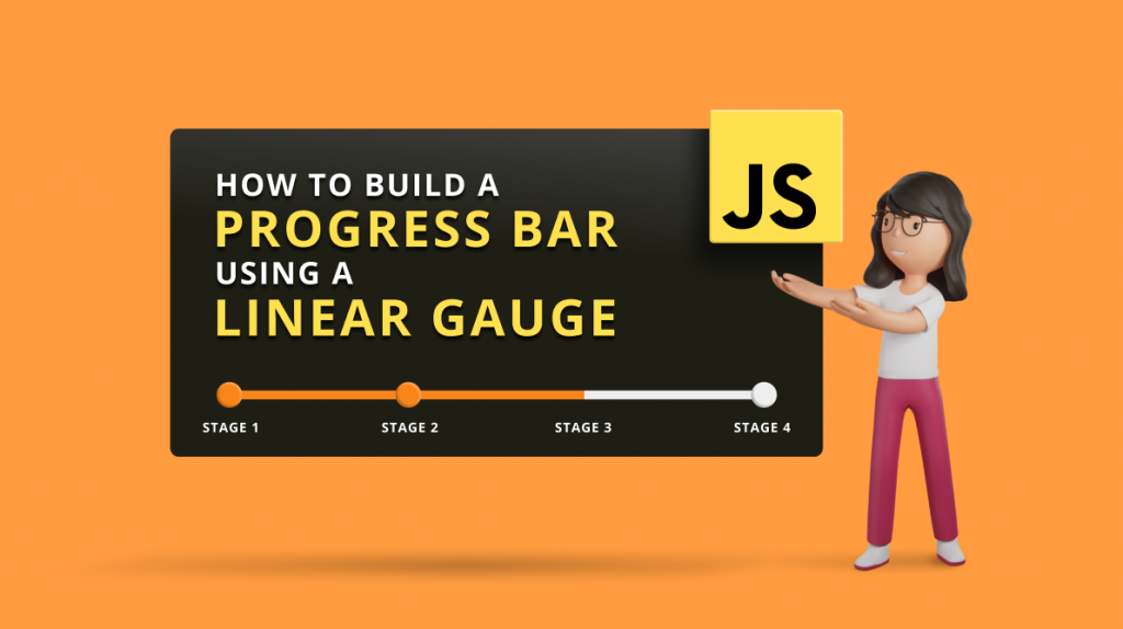 How to Build a Progress Bar in JavaScript Using a Linear Gauge