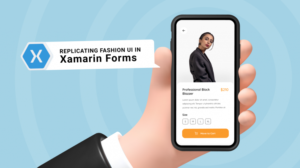 Replicating a Fashion UI in Xamarin.Forms