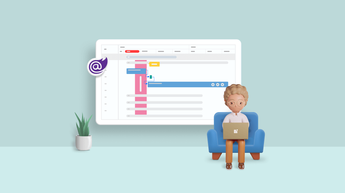 Customizing the Blazor Gantt Chart’s Taskbar: An Overview