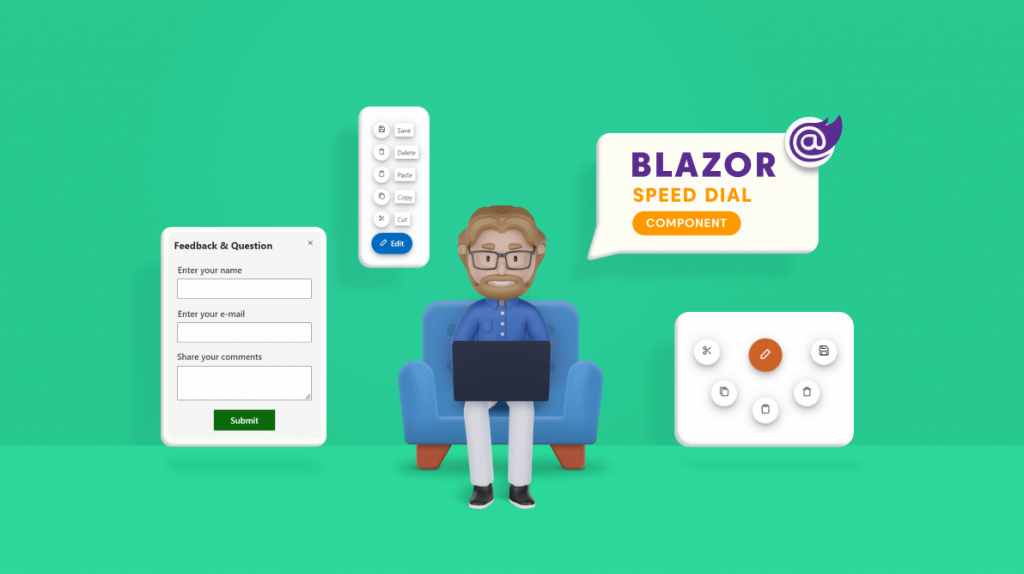 Introducing New Blazor Speed Dial Component