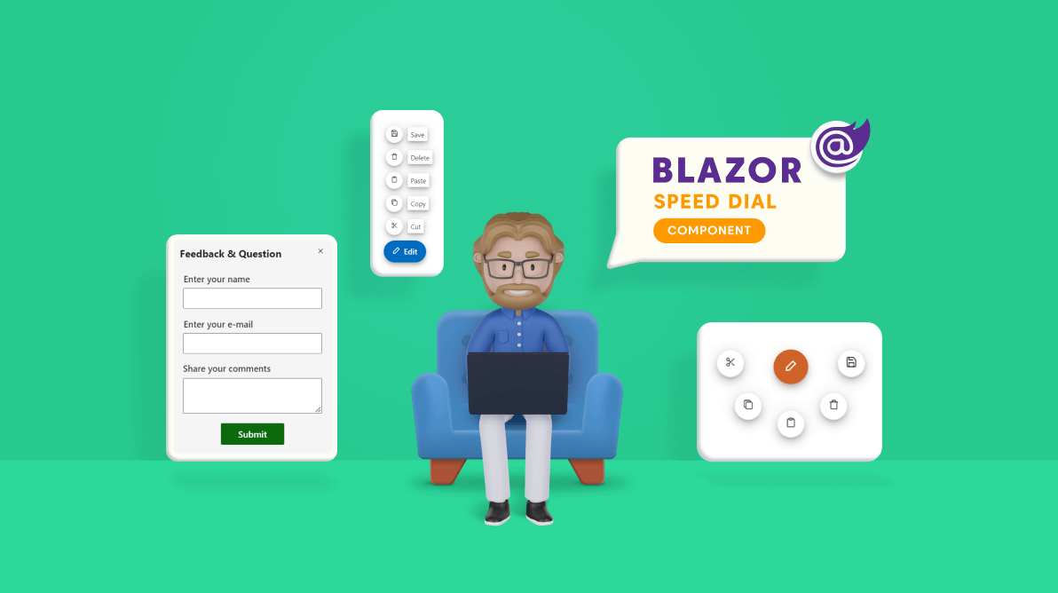 Introducing New Blazor Speed Dial Component