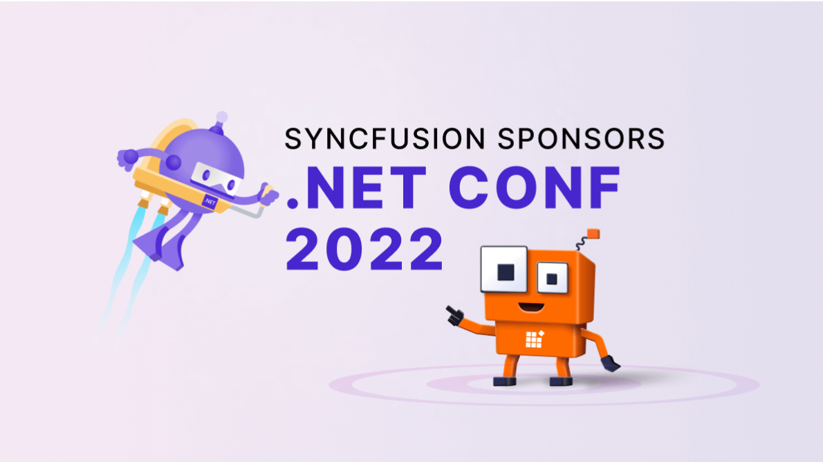 Syncfusion Sponsors .NET Conf 2022