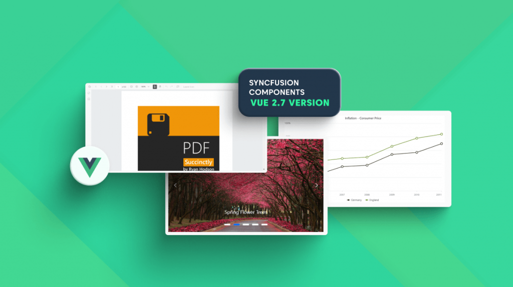 Syncfusion Vue Components are Compatible with Version 2.7