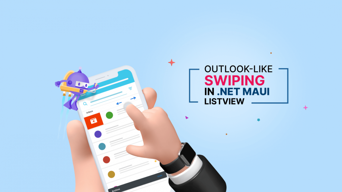 Achieve Outlook-Like Swiping Using .NET MAUI ListView