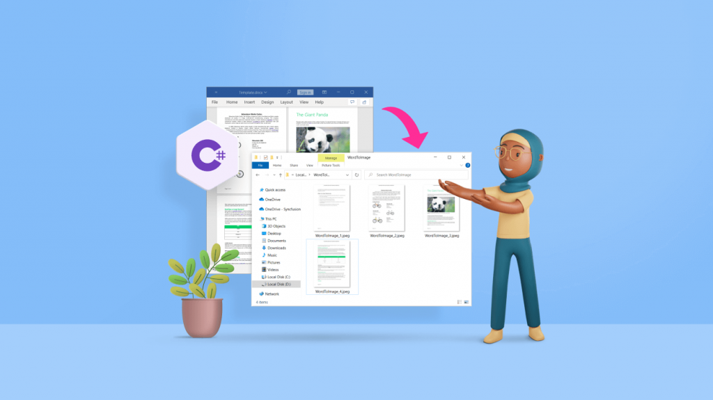 3 Easy Ways to Convert Word to Images in C#