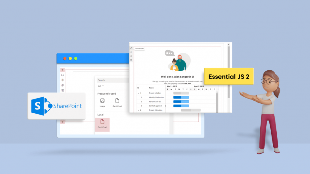 Using JavaScript Gantt Chart in SharePoint Web Parts for Effective Project Management: Part 1