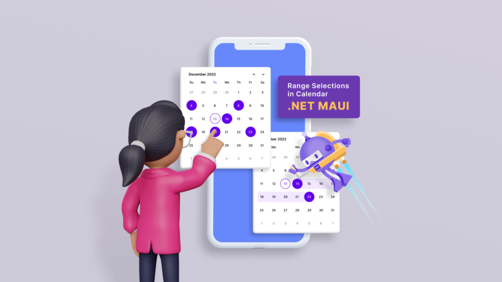 Exploring the Range Selection Modes in .NET MAUI Calendar