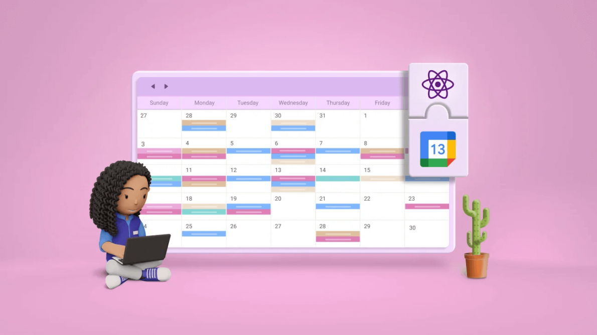 Integrating Google Calendar Events with Syncfusion React Scheduler [Webinar Show Notes]