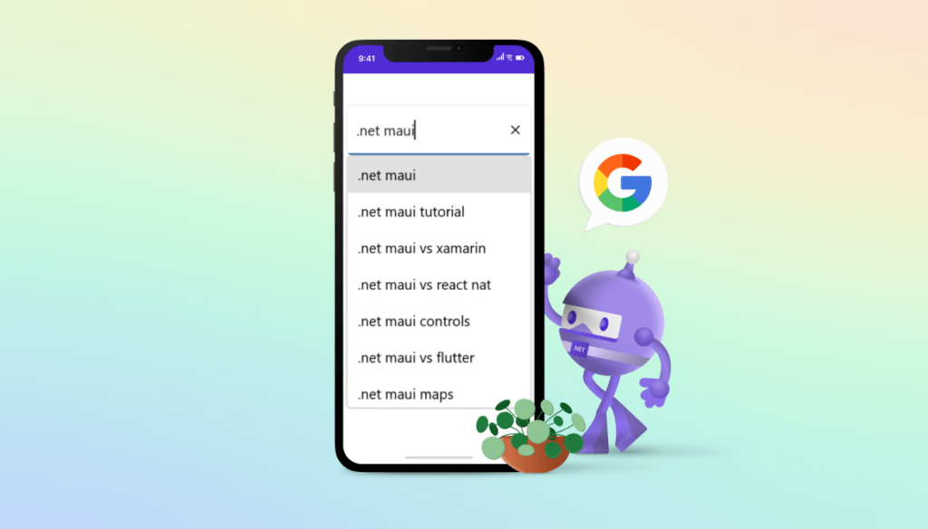 Google-Powered Autocomplete: Leveraging Search Suggestions in .NET MAUI