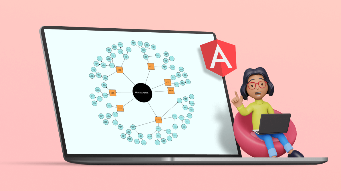 Creating Radial Tree Diagrams with Syncfusion Angular Diagram Library: A Complete Guide