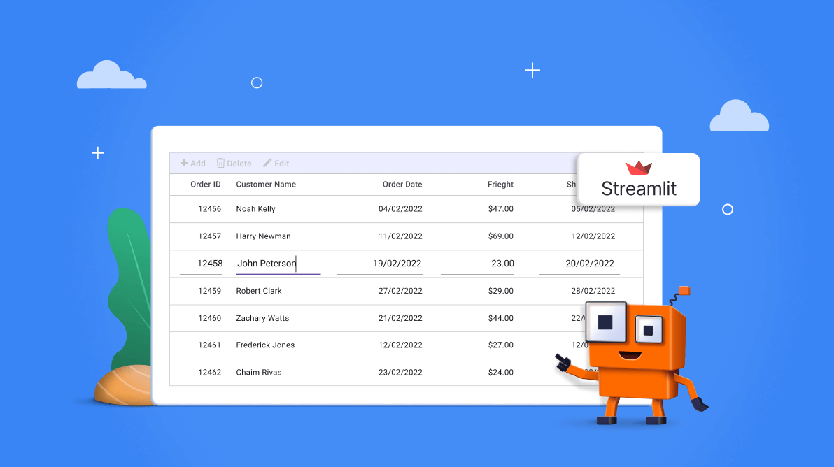 Introducing the New Syncfusion Grid Component for Streamlit