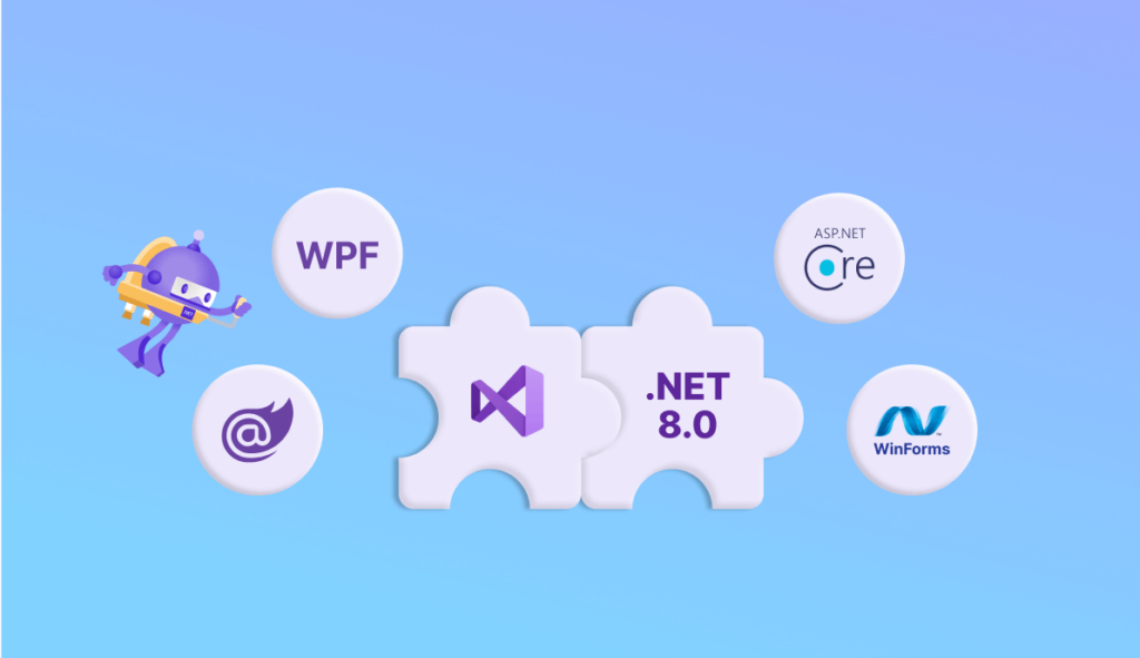 Syncfusion Visual Studio Extensions Are Compatible with .NET 8.0