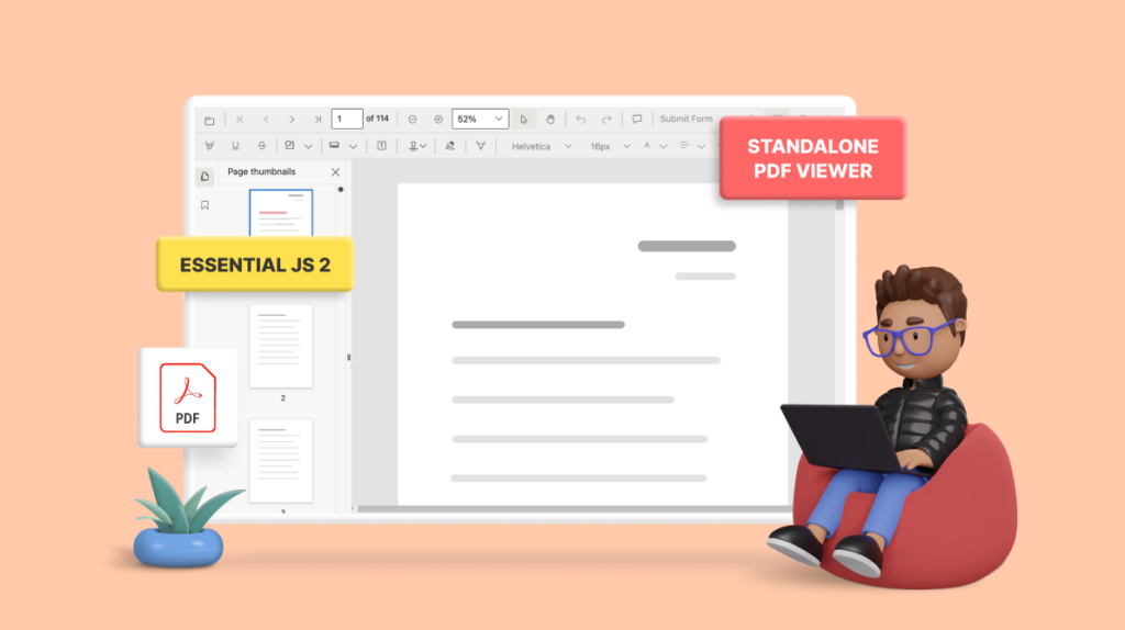 Advancing PDF Handling with Standalone Essential JS 2 PDF Viewer