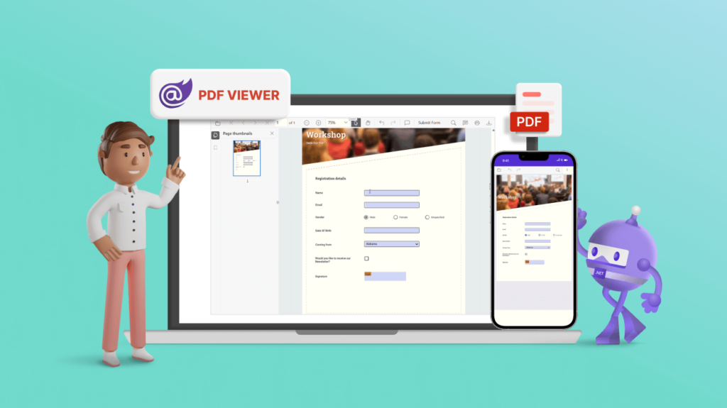 Easily Integrate the Syncfusion Blazor PDF Viewer in Your .NET MAUI Apps
