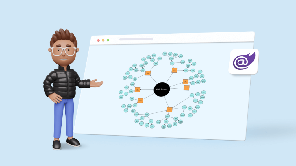 Effortlessly Generate Radial Tree Diagrams in Blazor