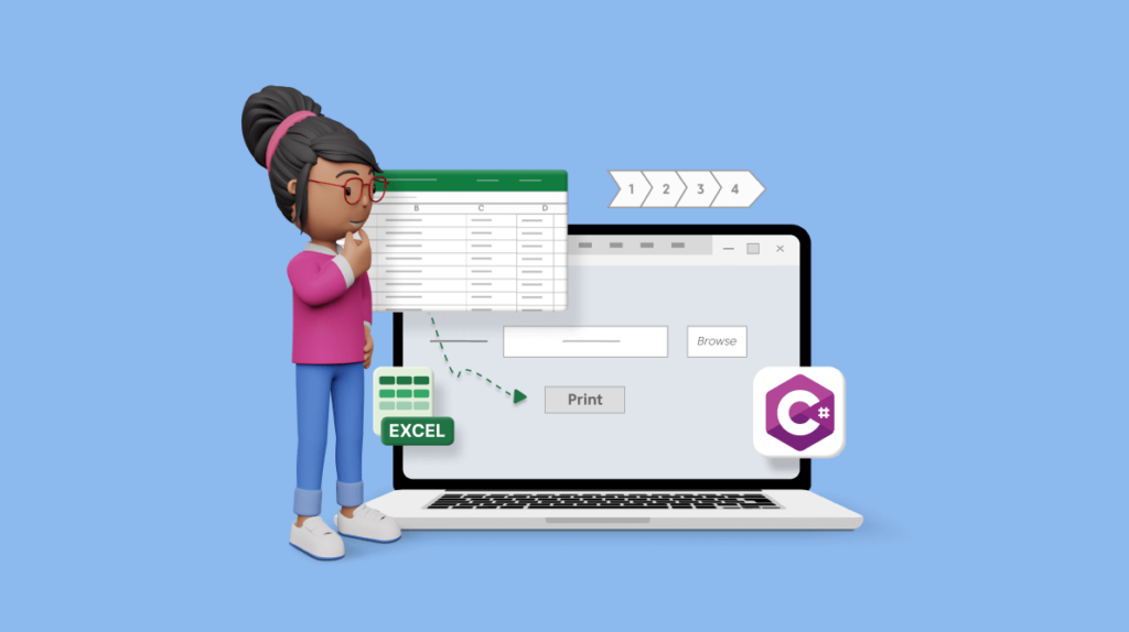Print Excel Documents in Just 4 Steps Using C#