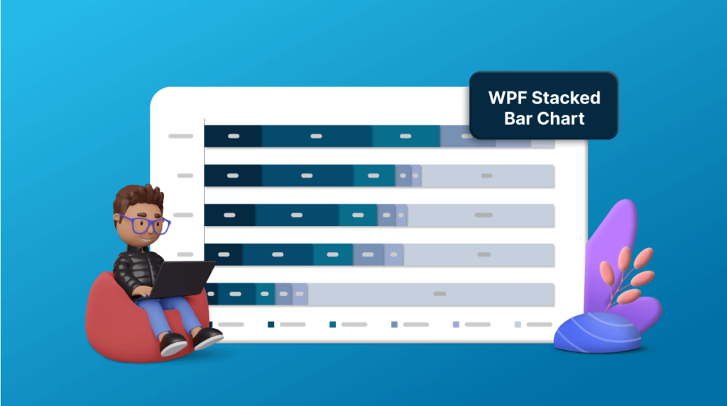 Chart of the Week: Creating a WPF Stacked Bar Chart to Visualize the Social Media Use of US Teens in 2023