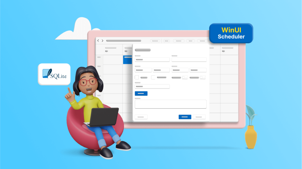 Easily Load Appointments in WinUI Scheduler with SQLite and Perform CRUD Actions
