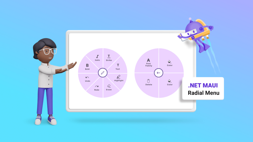 Introducing the New .NET MAUI Radial Menu Control