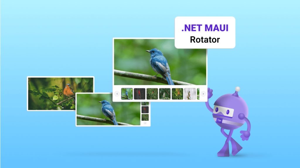 Introducing the New .NET MAUI Rotator Control