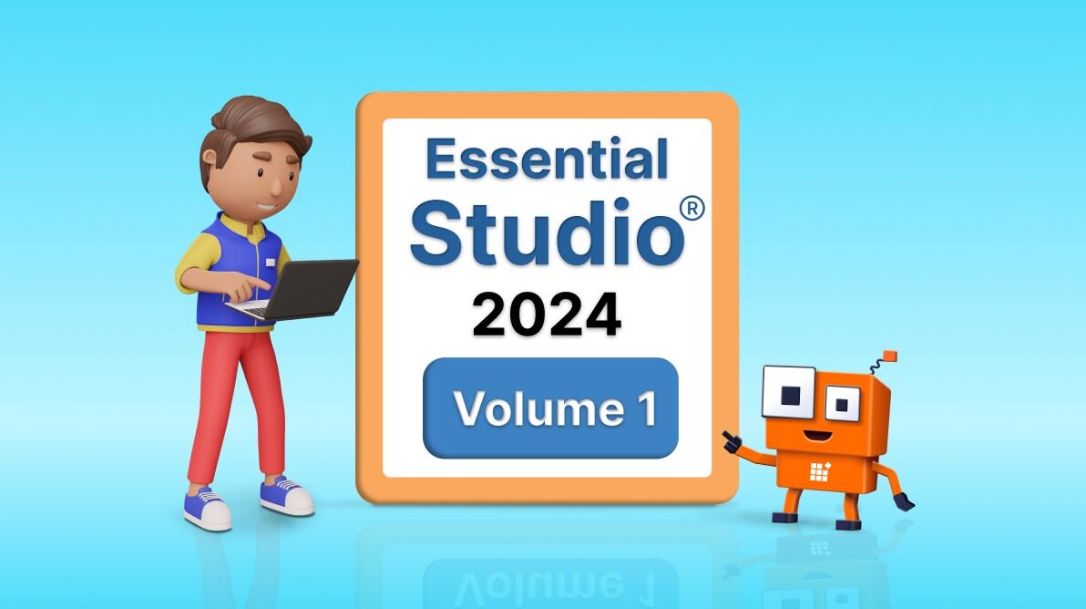 Syncfusion Essential Studio® 2024 Volume 1 Is Here!