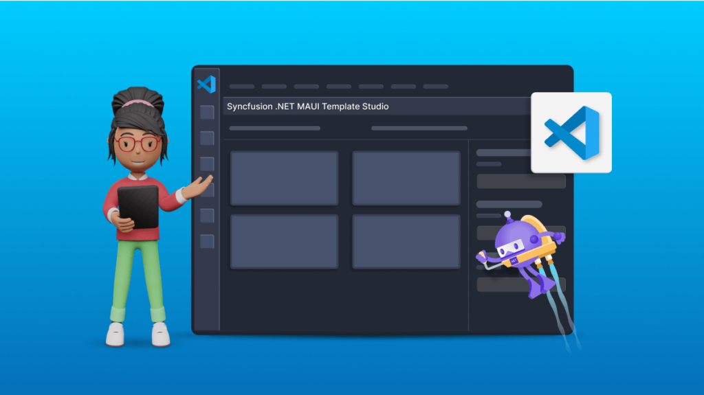 Introducing Syncfusion .NET MAUI Template Studio for Visual Studio Code