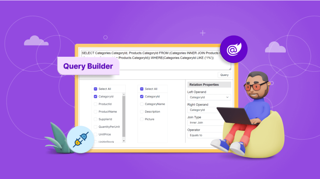 Advanced Query Building Techniques: Connecting Tables with Joins using Blazor Query Builder