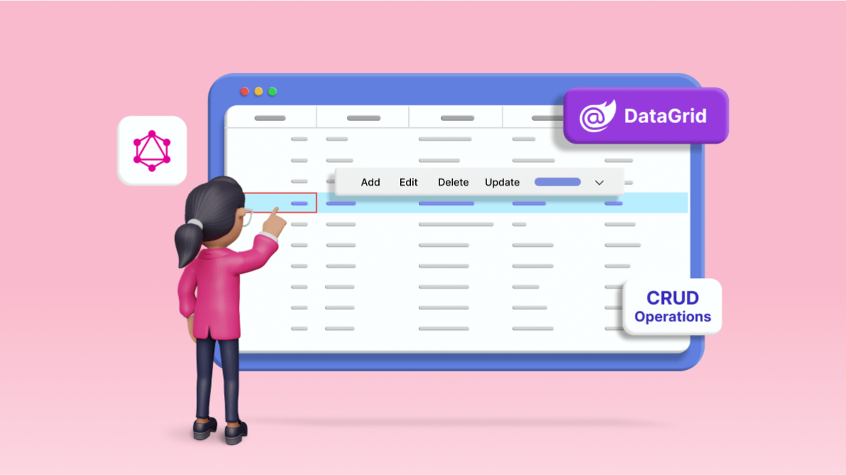 Efficiently Perform CRUD Actions in the Blazor DataGrid with GraphQL