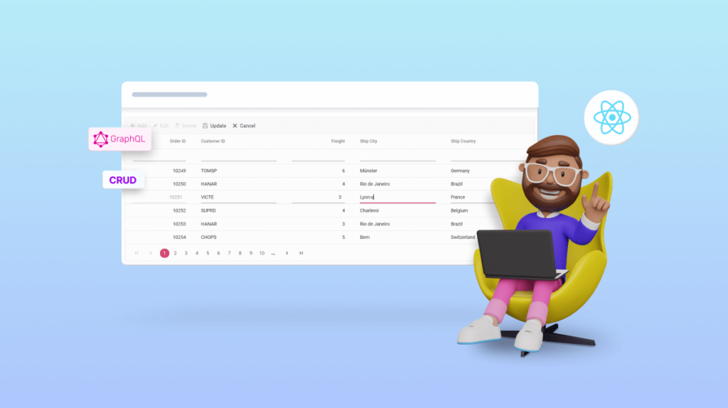 Enhancing Your Application with GraphQL-Based CRUD Operations in React Grid