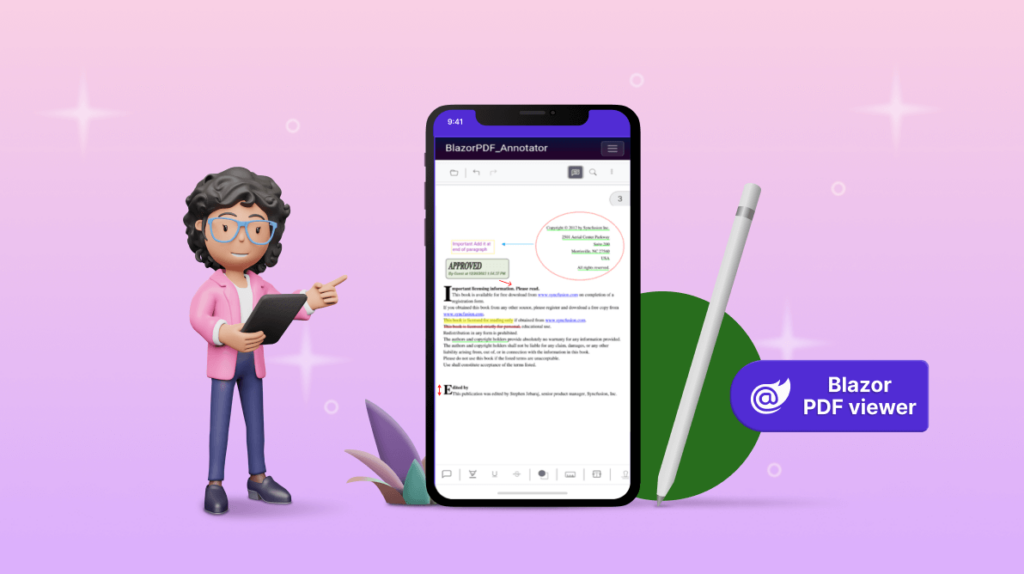Pro Annotations on Mobile PDFs with Blazor PDF Viewer